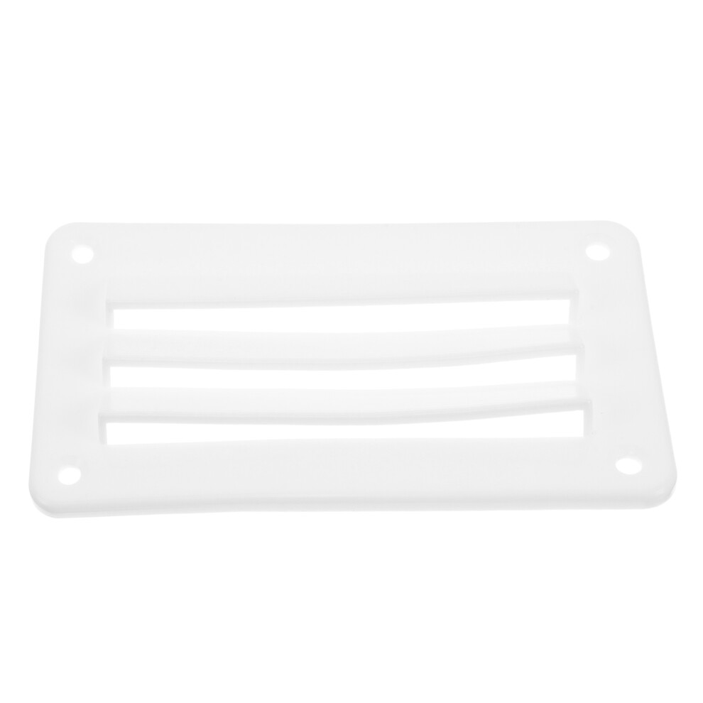 4Sets White Louvered Vent Grilles For Boat And Rv Ceiling Airflow 3393413566568