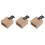 3Pièces En Bois Avec Khaki Pour Batterie Percussion 6