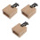 3Pièces En Bois Avec Khaki Pour Batterie Percussion 7