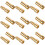 60Pièces Banane Adaptateurs Plaqués Or Pour Câble Haut-Parleur Rc 2