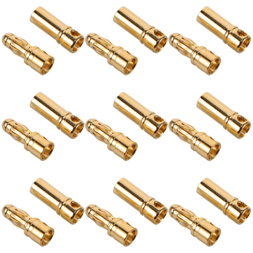 60Pièces Banane Adaptateurs Plaqués Or Pour Câble Haut-Parleur Rc 1