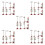 40Pcs Realistic Plastic Train Signal Lights for Model Train Landscape 4