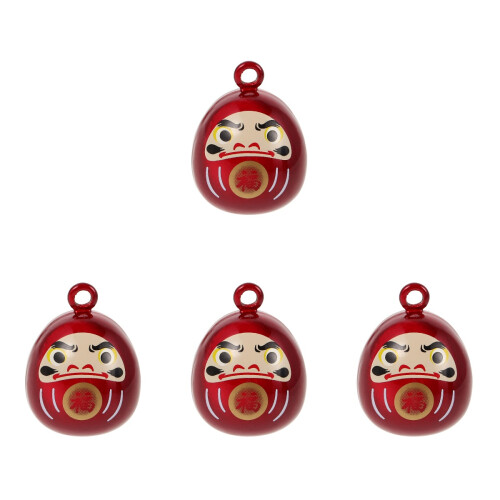 4Pièces Petites Cloches Cuivre Pour Décorations Et - 2