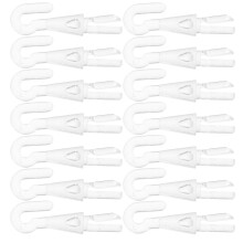 40Pcs Ergonomic Blind Wand Repair Hooks Plastic Replacement for Blinds