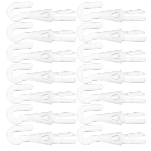 40Pcs Ergonomic Blind Wand Repair Hooks Plastic Replacement for Blinds