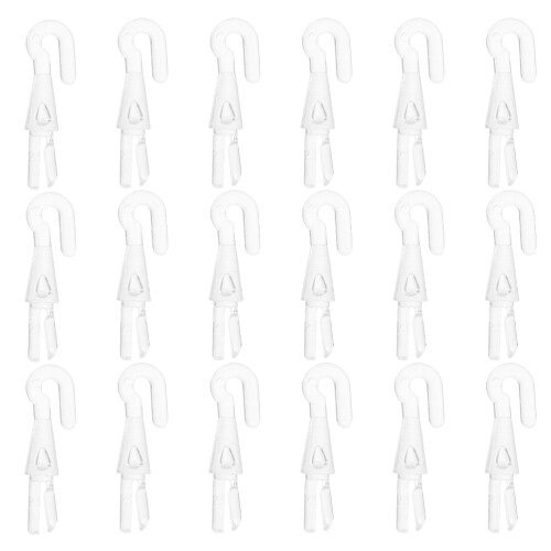 40Pcs Ergonomic Blind Wand Repair Hooks Plastic Replacement for Blinds 2