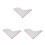 6Pcs Transparent Acrylic Tub Splash Guards with Easy Installation 8
