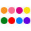 4Ensembles Points Colorés PVC Auto-Adhésifs Pour Marquage Sol Scolaire 3