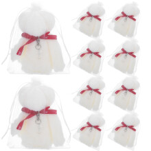 3Ensembles Favoris Baptême Ours En Corail Métal Pour Maison