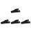 4Pièces Sangles Coffre Extincteur Réglables Polyester Noir Suv 7