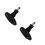 2Ensembles Outil Multifonction Pointes Golf Noir Durable 8