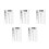 5Pcs Precision Flaw Detection Tools Durable Plastic Ruler 5