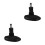 2Ensembles Outil Multifonction Pointes Golf Noir Durable 10