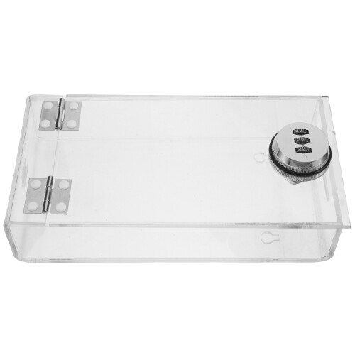 3Pcs Clear Cell Phone Storage Locker Box Lock for Gym Use 1
