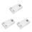 3Pcs Clear Cell Phone Storage Locker Box Lock for Gym Use 10