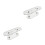 2Pièces Support Display Cornets Glace Transparent 7