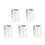 5Pcs Precision Flaw Detection Tools Durable Plastic Ruler 3