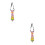 2Pcs Easter Kid Neckties Pink Felt Adjustable Costume Party Accessory 8