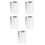 5Pcs Precision Flaw Detection Tools Durable Plastic Ruler 4