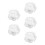 5Packs White Polyester Cotton Stuffing for DIY Pillows Cushion Filling 4