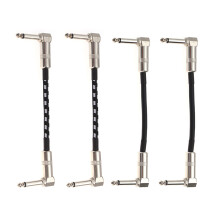 8Pièces Câble Ampli Cuivre Silver Flexible Pour Guitare Et Clavier