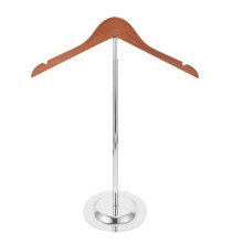 3Pcs Versatile Shirt Display Stand for Retail Multi Wood Iron Rack