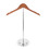 3Pcs Versatile Shirt Display Stand for Retail Multi Wood Iron Rack 1