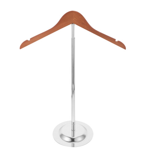 3Pcs Versatile Shirt Display Stand for Retail Multi Wood Iron Rack