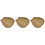 3Pcs Multi Bamboo Mini Decorative Wall Baskets Rustic Balcony Decor 6