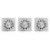 3Pcs High Efficiency Stainless Steel Floor Drain Shower Laundry Silver 7