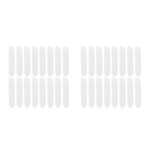 40Pcs Durable Polyester Fiber Paint Marker Tips Refillable White Nibs 2