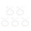 5Pcs Clear Epoxy Application Tube with Mixing Nozzle for Versatile Use 4