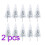 20Pcs White Mini Cedar Tree Models for Scenery and Terrarium 1