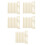 5Sets Beige Bone Folder Plastic Paper Creaser Scoring Folding Tool Kit 4