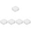 50Pcs Writable Acrylic Labels Clear Tags for Pantry and Storage 6