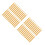 70Pcs Easy Install Acrylic Replacement Tips for Paint Markers Yellow 8