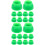 20Pcs Plastic Slide Screw Caps Fixing Safety Covers 6
