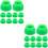 20Pcs Plastic Slide Screw Caps Fixing Safety Covers 7