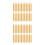 70Pcs Easy Install Acrylic Replacement Tips for Paint Markers Yellow 6