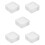 50Pcs Writable Acrylic Labels Clear Tags for Pantry and Storage 7