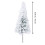 20Pcs White Mini Cedar Tree Models for Scenery and Terrarium 2