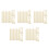 5Sets Beige Bone Folder Plastic Paper Creaser Scoring Folding Tool Kit 5