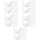 100Pcs Practical Hat Visor Insert Resin PVC for Daily Use 8