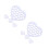 8Pcs Household White ABS Dumpling Maker Mold Easy-Use Kitchen Supply 4