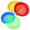 12Pcs Assorted Color Sand Scoops PP Mesh Sifter for Kids Beach Fun 1