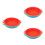 12Pcs Assorted Color Sand Scoops PP Mesh Sifter for Kids Beach Fun 8