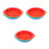 12Pcs Assorted Color Sand Scoops PP Mesh Sifter for Kids Beach Fun 7
