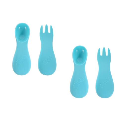 2Sets Silicone En Set Baby Materiaal 2