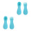 2Sets Silicone En Set Baby Materiaal 5