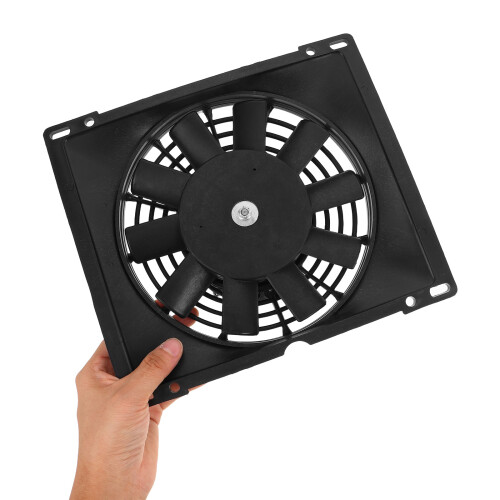 1 Ventilateur De Refroidissement Noir Pour 2